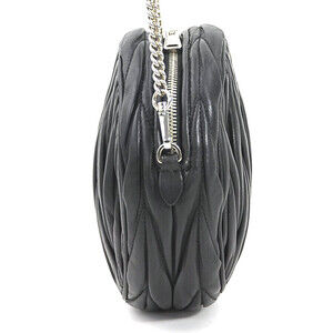Miu Miu shoulder bag leather black